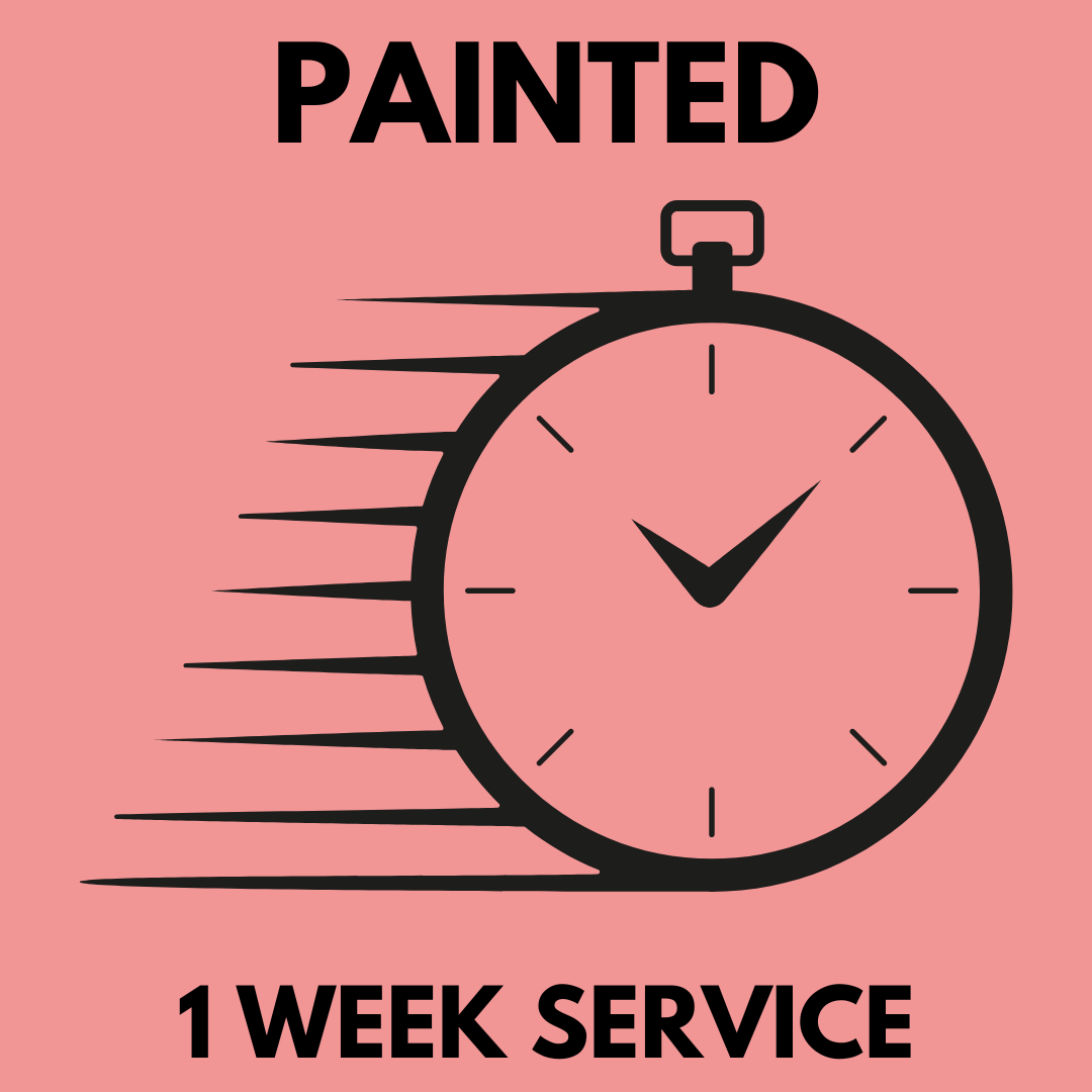 1 Week - Express Service - Cabinets with Painted Doors Only - PICK UPS ONLY