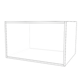 30" Wide x 18" High x 24" Deep Fridge Cabinet - Painted Doors
