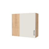 34" Wide 30" High Blind Corner Wall Cabinet - Door on Right/Left Side - (Hardrock Maple Melamine Boxes - Flat Panel Doors)