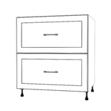 31" Wide Drawer Cabinet - Thermofoil Doors