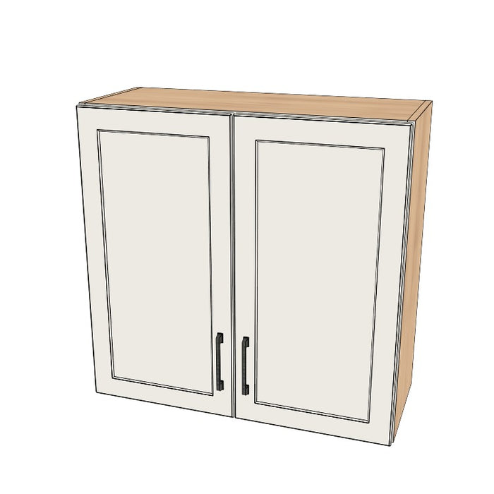31" Wide x 30" High Wall Cabinet - (Ply Wood Boxes - Thermofoil Doors)