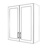 31" Wide x 36" High Wall Cabinet - Thermofoil Doors