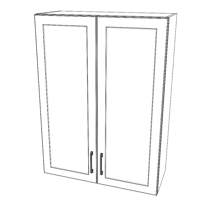 31" Wide x 42" High Wall Cabinet - Thermofoil Doors