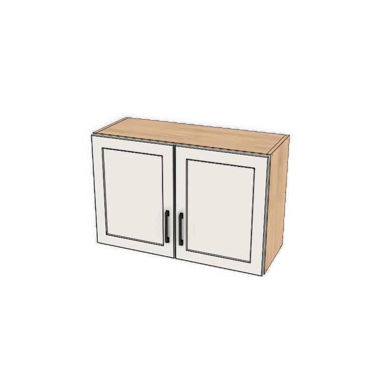 32" Wide x 21" High Fridge/Stove Cabinet - (Ply Wood Boxes - Painted Doors)