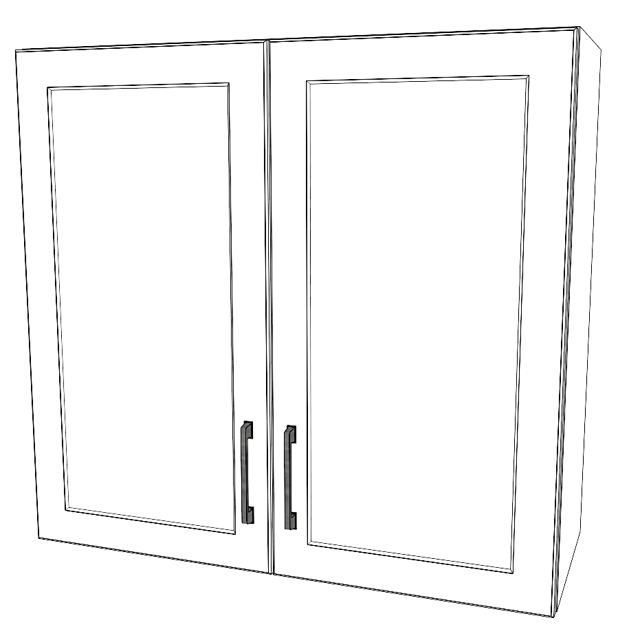 32" Wide x 30" High Wall Thermofoil Doors — RTI
