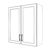 32" Wide x 36" High Wall Cabinet - Painted Doors