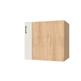 33" Blind Corner Base Cabinet - Door on Right/Left Side - (Hardrock Maple Melamine Boxes - Flat Panel Doors)