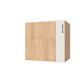 33" Blind Corner Base Cabinet - Door on Right/Left Side - (Hardrock Maple Melamine Boxes - Flat Panel Doors)