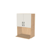 24" Wide x 34" High Microwave Cabinet - (Ply Wood Boxes - Flat Panel Doors)