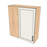 34" Wide 38" High Blind Corner Wall Cabinet - Door on Right/Left Side - (Ply Wood Boxes - Painted Doors)