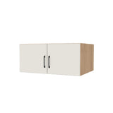 34" Wide x 15" High x 24" Deep Fridge/Stove Cabinet - (Ply Wood Boxes - Flat Panel Doors)