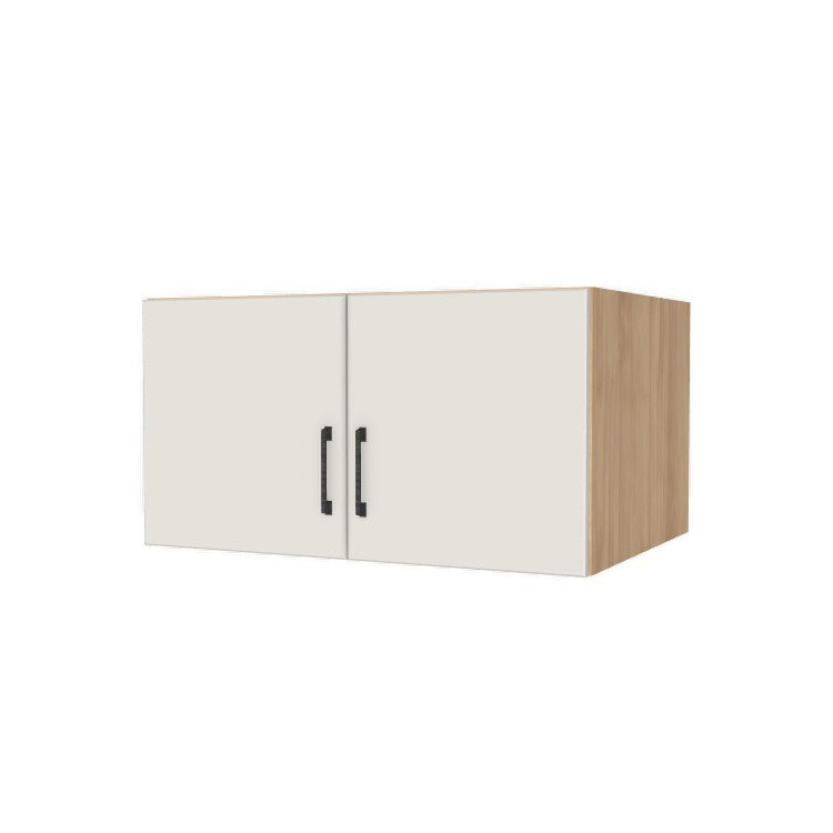 34" Wide x 18" High x 24" Deep Fridge/Stove Cabinet - (Ply Wood Boxes - Flat Panel Doors)