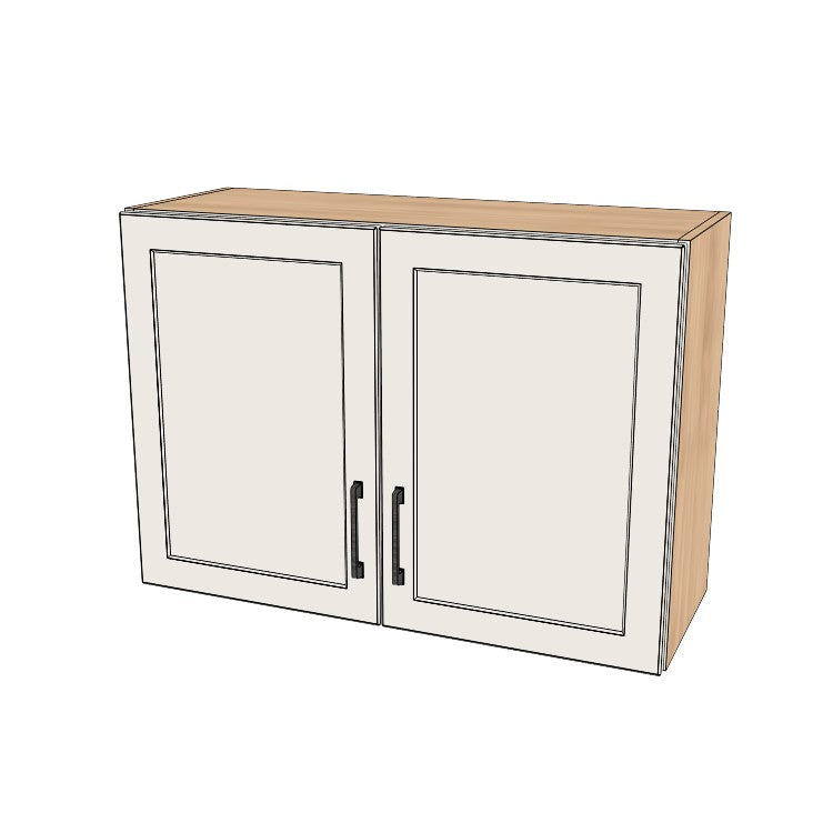 34" Wide x 24" High Wall Cabinet - (Ply Wood Boxes - Painted Doors)
