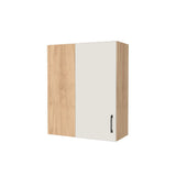 28" Wide 34" High Blind Corner Wall Cabinet - Door on Right/Left Side - (Hardrock Maple Melamine Boxes - Flat Panel Doors)