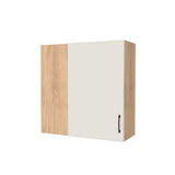 34" Wide 34" High Blind Corner Wall Cabinet - Door on Right/Left Side - (Hardrock Maple Melamine Boxes - Flat Panel Doors)