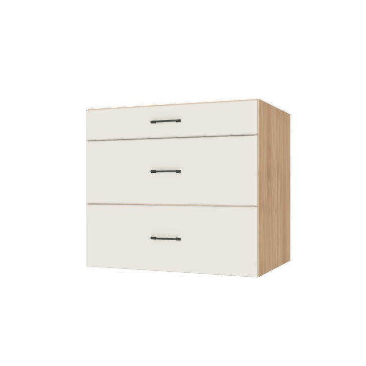 35" Wide Drawer Cabinet - (Ply Wood Boxes - Flat Panel Doors)