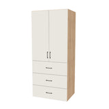 35" Wide Tall Pantry Cabinet with Drawer - (Ply Wood Boxes - Flat Panel Doors) 24 D