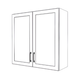 35" Wide x 34" High Wall Cabinet - Painted Doors