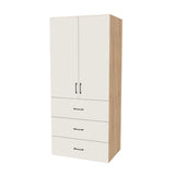 36" Wide Tall Pantry Cabinet with Drawer - (Ply Wood Boxes - Flat Panel Doors) 24 D