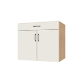 36" Wide Base Cabinet With Drawer On Top - (Ply Wood Boxes - Flat Panel Doors)