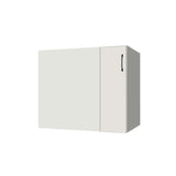 36" Blind Corner Base Cabinet - Door on Right/Left Side - (White Melamine Boxes - Flat Panel Doors)