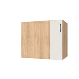 36" Blind Corner Base Cabinet - Door on Right/Left Side - (Hardrock Maple Melamine Boxes - Flat Panel Doors)