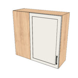 36" Wide 34" High Blind Corner Wall Cabinet - Door on Right/Left Side - (Ply Wood Boxes - Painted Doors)