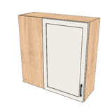 36" Wide 36" High Blind Corner Wall Cabinet - Door on Right/Left Side - (Ply Wood Boxes - Thermofoil Doors)