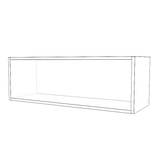 36" Wide x 12" High Stove Cabinet - Thermofoil Doors