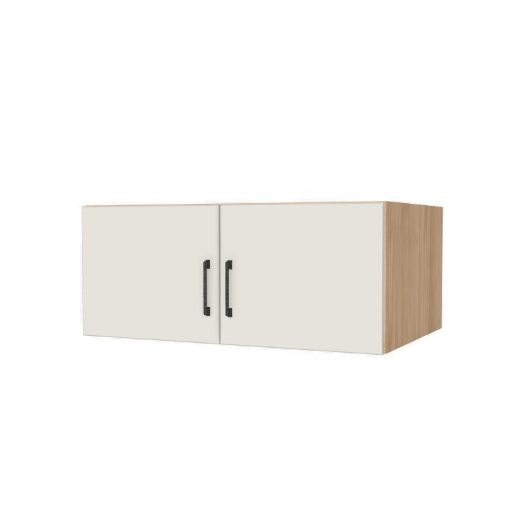 36" Wide x 15" High x 24" Deep Fridge/Stove Cabinet - (Ply Wood Boxes - Flat Panel Doors)