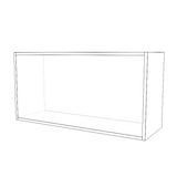 36" Wide x 18" High Stove Cabinet - Thermofoil Doors