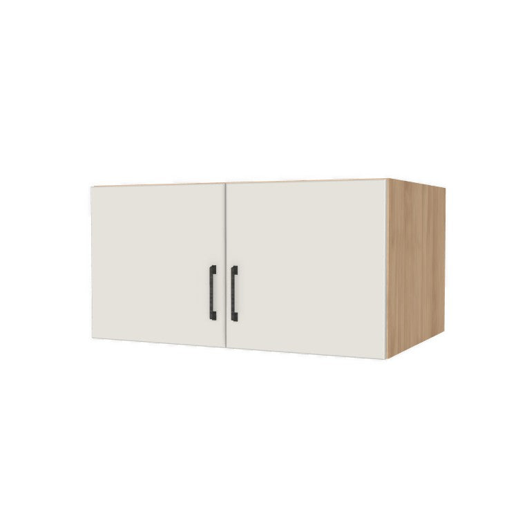 36" Wide x 18" High x 24" Deep Fridge/Stove Cabinet - (Ply Wood Boxes - Flat Panel Doors)