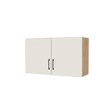 36" Wide x 21" High Fridge/Stove Cabinet - (Hardrock Maple Melamine Boxes - Flat Panel Doors)