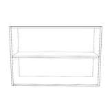 36" Wide x 24" High Wall Cabinet - Thermofoil Doors