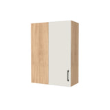 26" Wide 36" High Blind Corner Wall Cabinet - Door on Right/Left Side - (Hardrock Maple Melamine Boxes - Flat Panel Doors)