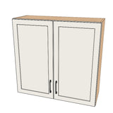 36" Wide x 34" High Wall Cabinet - (Ply Wood Boxes - Painted Doors)