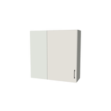 36" Wide 36" High Blind Corner Wall Cabinet - Door on Right/Left Side - (White Melamine Boxes - Flat Panel Doors)