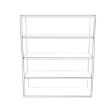 36" Wide x 42" High Wall Cabinet - Thermofoil Doors