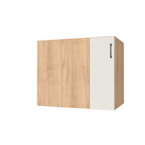 37" Blind Corner Base Cabinet - Door on Right/Left Side - (Hardrock Maple Melamine Boxes - Flat Panel Doors)