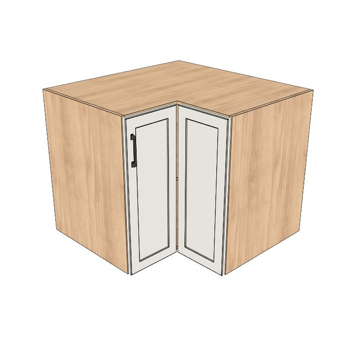 37x37" L Shape Base Corner Cabinet - (Ply Wood Boxes - Thermofoil Doors)