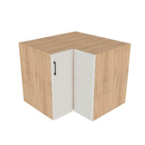37x37" L Shape Base Corner Cabinet - (Ply Wood Boxes - Flat Panel Doors)