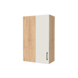 24" Wide 38" High Blind Corner Wall Cabinet - Door on Right/Left Side - (Hardrock Maple Melamine Boxes - Flat Panel Doors)