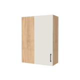 28" Wide 38" High Blind Corner Wall Cabinet - Door on Right/Left Side - (Hardrock Maple Melamine Boxes - Flat Panel Doors)