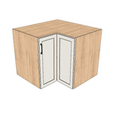 38x38" L Shape Base Corner Cabinet - (Hardrock Maple Melamine Boxes - Painted Doors)