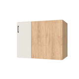40" Blind Corner Base Cabinet - Door on Right/Left Side - (Hardrock Maple Melamine Boxes - Flat Panel Doors)