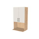 24" Wide x 42" High Microwave Cabinet - (Ply Wood Boxes - Flat Panel Doors)