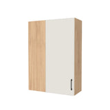 30" Wide 42" High Blind Corner Wall Cabinet - Door on Right/Left Side - (Hardrock Maple Melamine Boxes - Flat Panel Doors)