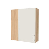 36" Wide 42" High Blind Corner Wall Cabinet - Door on Right/Left Side - (Hardrock Maple Melamine Boxes - Flat Panel Doors)