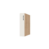 7" Wide Base Cabinet - (Ply Wood Boxes - Flat Panel Doors)