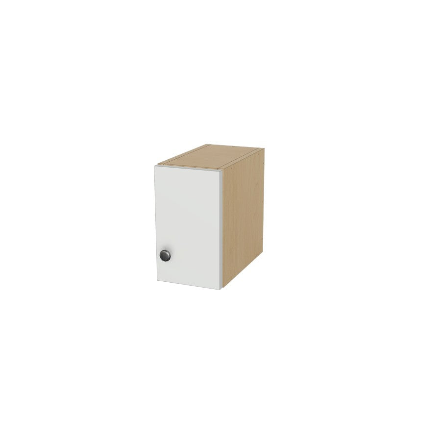7" Wide x 12" High Wall Cabinet - (Ply Wood Boxes - Flat Panel Doors)